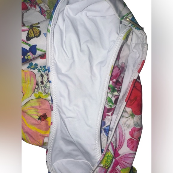 Small Camilla Fairy-Gang floral-print swimsuit white, pink, multi color - Picture 12 of 12